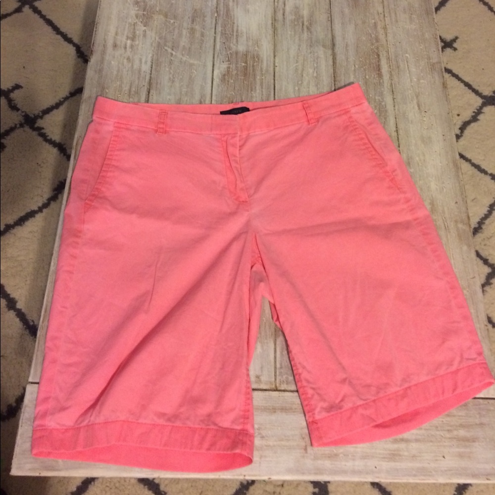 Hot pink jcrew shorts